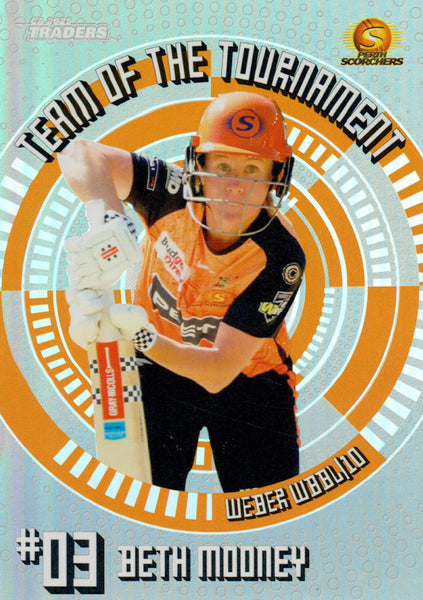 2025-26 Cricket Traders - Team Of The Tournament Silver - TTS 03 - Beth Mooney - 119/200