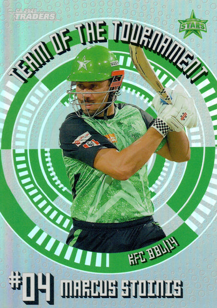 2025-26 Cricket Traders - Team Of The Tournament Silver - TTS 16 - Marcus Stoinis - 142/200