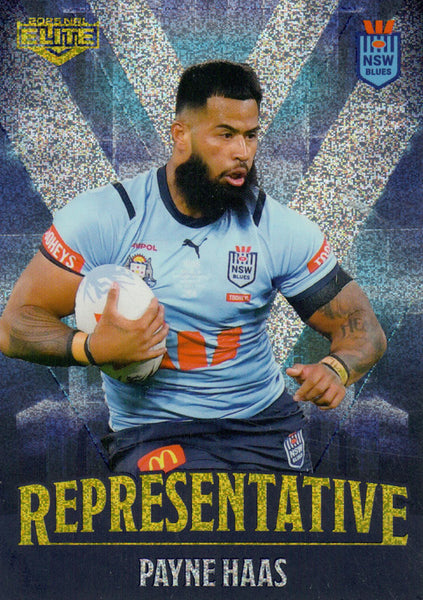 2025 NRL Elite - The Representatives - REP 18 - Payne Haas - NSW Blues