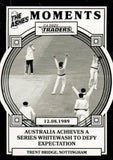 2025-26 Cricket Traders - Ashes Moments Pallidium - AMP 02 - 12.08.1989 - Trent Bridge - 28/75
