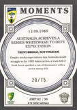 2025-26 Cricket Traders - Ashes Moments Pallidium - AMP 02 - 12.08.1989 - Trent Bridge - 28/75