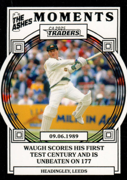 2025-26 Cricket Traders - Ashes Moments Pallidium - AMP 03 - 09.06.1989 - Headingley - 64/75