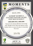 2025-26 Cricket Traders - Ashes Moments Pallidium - AMP 05 - 26.01.1991 - Adelaide Oval - 37/75