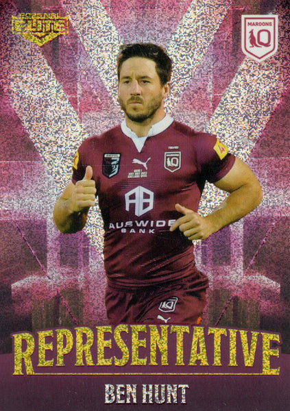 2025 NRL Elite - The Representatives - REP 27 - Ben Hunt - Queensland Maroons