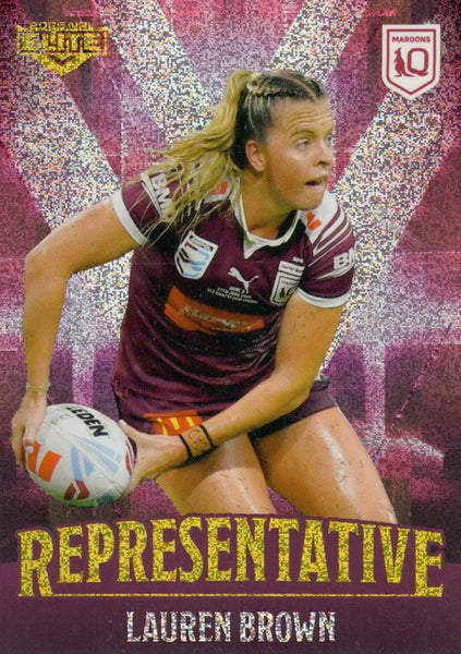 2025 NRL Elite - The Representatives - REP 29 - Lauren Brown - Queensland Maroons