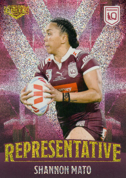 2025 NRL Elite - The Representatives - REP 30 - Shannon Mato - Queensland Maroons