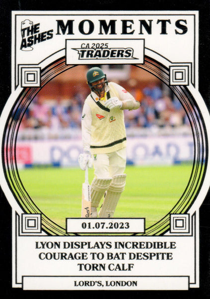 2025-26 Cricket Traders - Ashes Moments Pallidium - AMP 26 - 28.12.2021 - MCG - 08/75