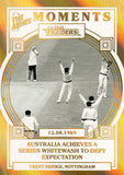 2025-26 Cricket Traders - Ashes Moments Gold - AMG 02 - 12.08.1989 - Trent Bridge - 048/100
