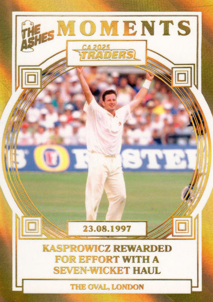 2025-26 Cricket Traders - Ashes Moments Gold - AMG 08 - 23.08.1997 - The Oval - 061/100