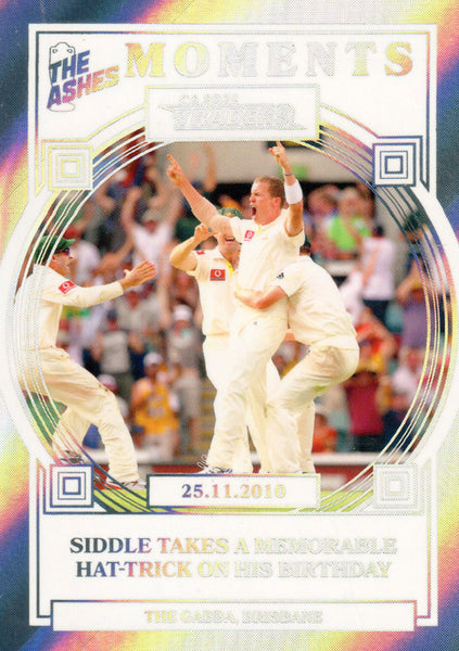 2025-26 Cricket Traders - Ashes Moments Silver - AMS 17 - 25.11.2010 - The Gabba - 107/165