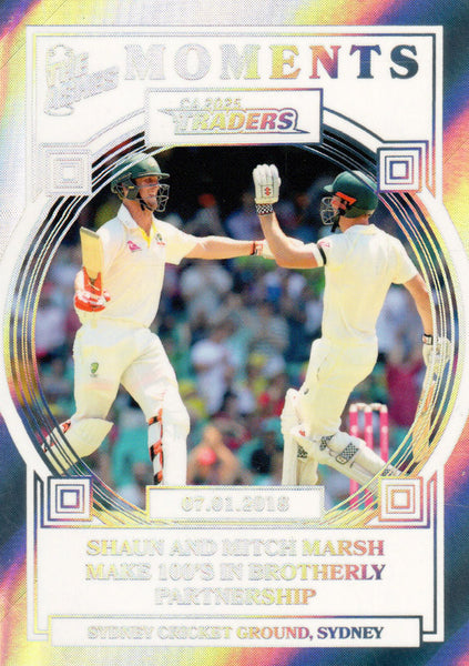 2025-26 Cricket Traders - Ashes Moments Silver - AMS 22 - 07.01.2018 - SCG - 116/165