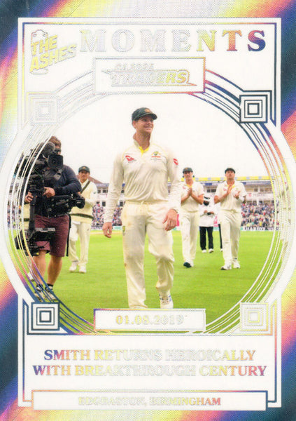 2025-26 Cricket Traders - Ashes Moments Silver - AMS 23 - 01.08.2019 - Edgbaston - 071/165