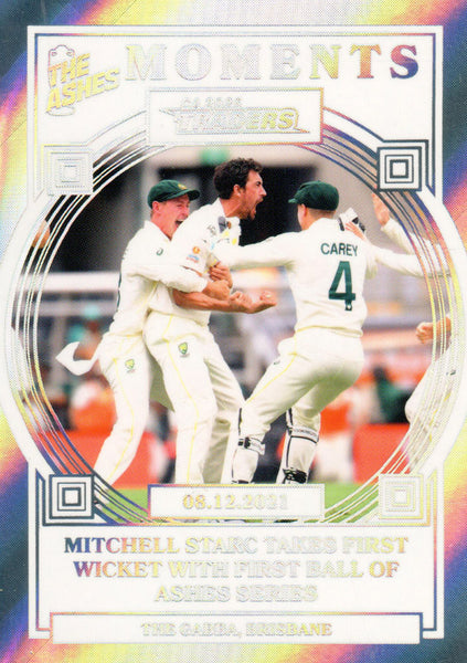 2025-26 Cricket Traders - Ashes Moments Silver - AMS 24 - 08.12.2021 - The Gabba - 007/165
