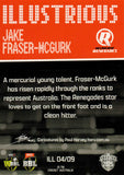 2025-26 Cricket Traders - Illustrious Luxe - ILL 4 - Jake Fraser-McGurk - Melbourne Renegades