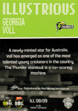 2025-26 Cricket Traders - Illustrious Luxe - ILL 8 - Georgia Voll - Sydney Thunder
