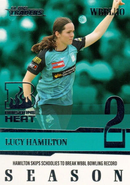 2025-26 Cricket Traders - Season To Remember - STR 04 - Lucy Hamilton - Brisbane Heat