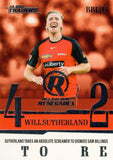 2025-26 Cricket Traders - Season To Remember - STR 11 - Will Sutherland - Melbourne Renegades