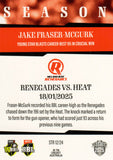 2025-26 Cricket Traders - Season To Remember - STR 12 - Jake Fraser-Mcgurk - Melbourne Renegades