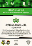 2025-26 Cricket Traders - Season To Remember - STR 14 - Glenn Maxwell - Melbourne Stars