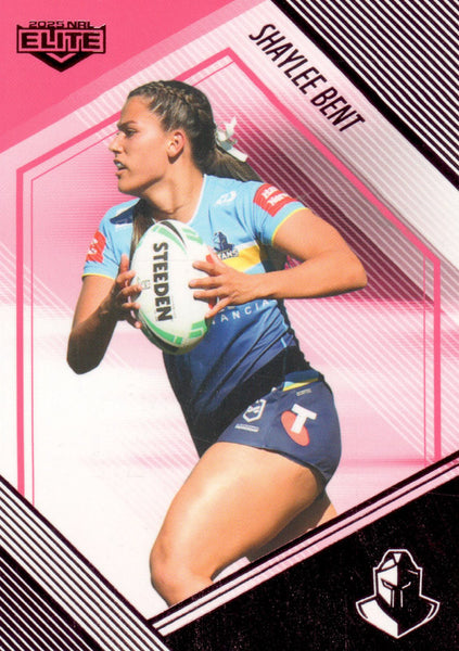 2025 NRL Elite - Mojo Pink Diamond NRLW - W 19 - Shaylee Bent - 52/68