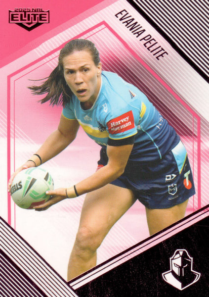 2025 NRL Elite - Mojo Pink Diamond NRLW - W 24 - Evania Pelite - 54/68