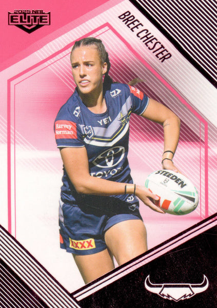 2025 NRL Elite - Mojo Pink Diamond NRLW - W 31 - Bree Chester - 62/68