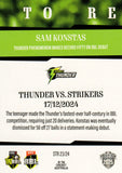 2025-26 Cricket Traders - Season To Remember - STR 23 - Sam Konstas - Sydney Thunder