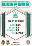 2025-26 Cricket Traders - Keepers - K 03 - Jimmy Peirson - Brisbane Heat