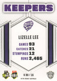 2025-26 Cricket Traders - Keepers - K 06 - Lizelle Lee - Hobart Hurricanes