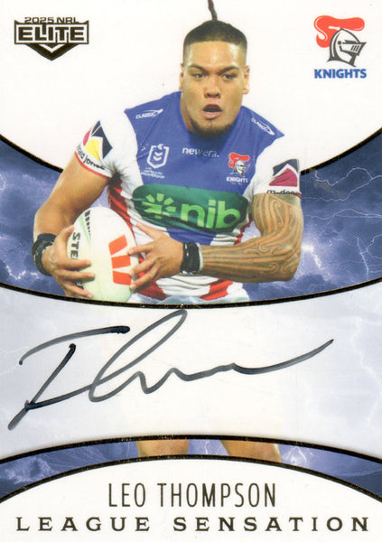 2025 NRL Elite - League Sensation White - LSW 09 - Leo Thompson - 24/96