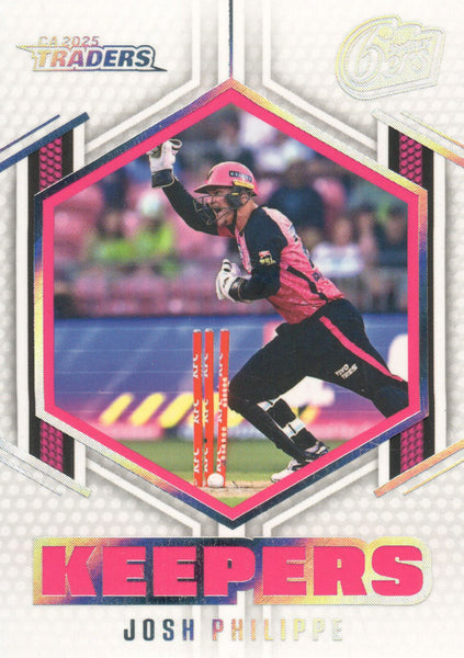 2025-26 Cricket Traders - Keepers - K 13 - Josh Philippe - Sydney Sixers