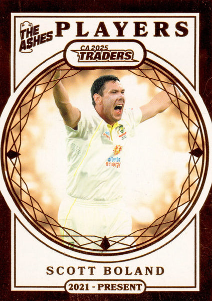 2025-26 Cricket Traders - Ashes Players - AP 01 - Scott Boland