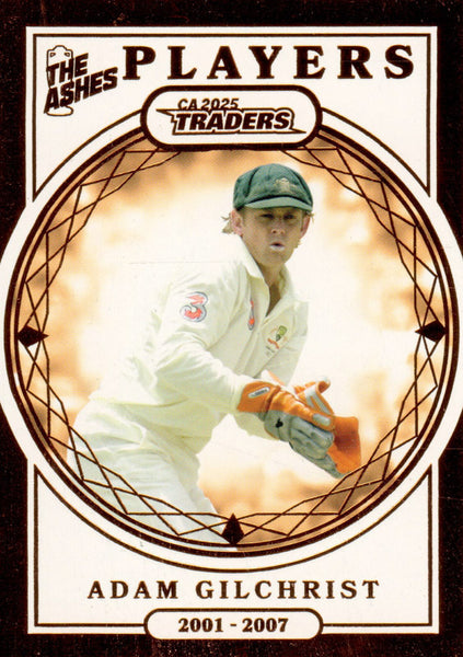 2025-26 Cricket Traders - Ashes Players - AP 07 - Adam Gilchrist