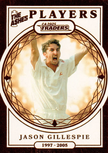 2025-26 Cricket Traders - Ashes Players - AP 08 - Jason Gillespie