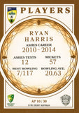 2025-26 Cricket Traders - Ashes Players - AP 10 - Ryan Harris