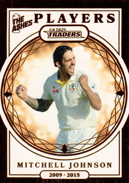 2025-26 Cricket Traders - Ashes Players - AP 16 - Mitchell Johnson