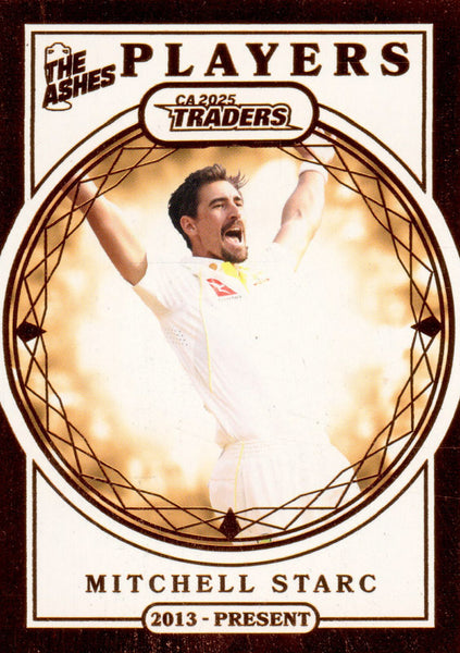2025-26 Cricket Traders - Ashes Players - AP 28 - Mitchell Starc