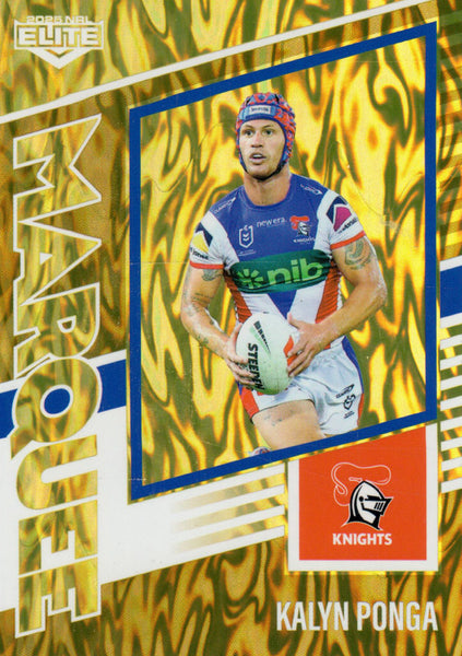 2025 NRL Elite - Marquee Gold - MG 22 - Kalyn Ponga - 69/93