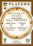 2025-26 Cricket Traders - Ashes Players - AP 28 - Mitchell Starc