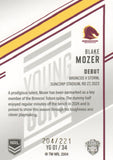 2025 NRL Elite - Young Guns - YG 1 - Blake Mozer - 204/221