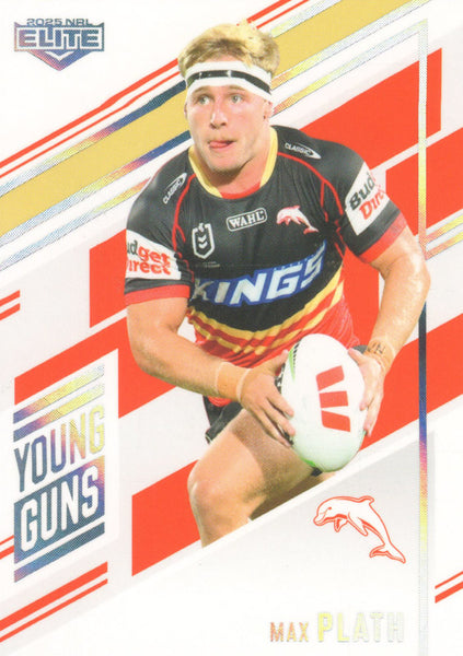 2025 NRL Elite - Young Guns - YG 10 - Max Plath - 090/221