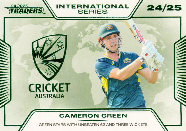 2025-26 Cricket Traders - International Series - IS 03 - Cameron Green - Australia