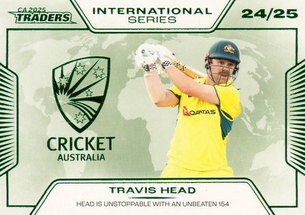 2025-26 Cricket Traders - International Series - IS 05 - Travis Head - Australia