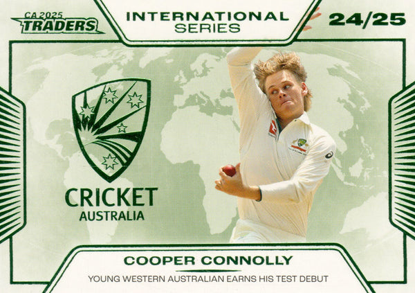 2025-26 Cricket Traders - International Series - IS 22 - Cooper Connolly - Australia