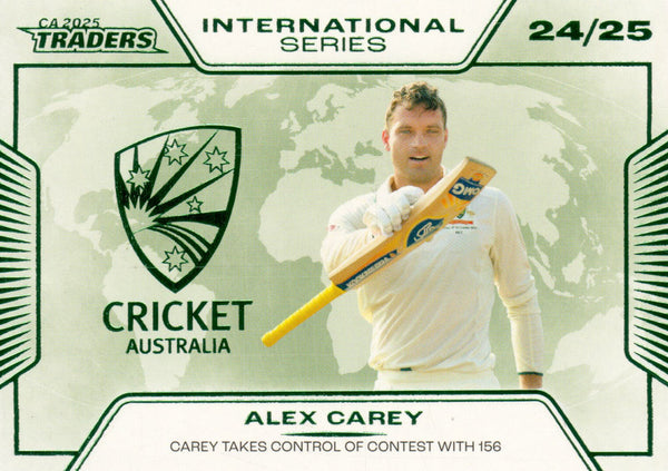 2025-26 Cricket Traders - International Series - IS 24 - Alex Carey - Australia