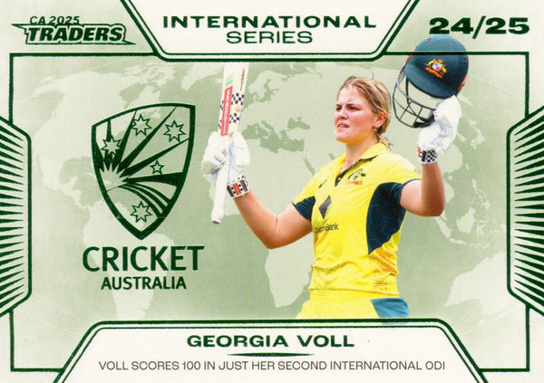 2025-26 Cricket Traders - International Series - IS 26 - Georgia Voll - Australia