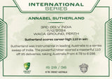 2025-26 Cricket Traders - International Series - IS 28 - Annabel Sutherland - Australia