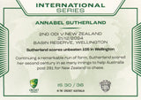 2025-26 Cricket Traders - International Series - IS 30 - Annabel Sutherland - Australia