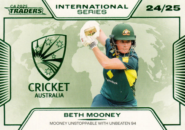 2025-26 Cricket Traders - International Series - IS 33 - Beth Mooney - Australia