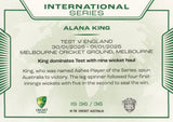 2025-26 Cricket Traders - International Series - IS 36 - Alana King - Australia